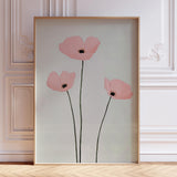 Poppy Flower Wall Art Print