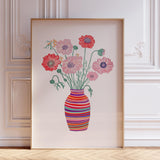 Poppy Flower Wall Art Print