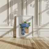 Hydrangea Wall Art Print