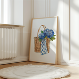 Hydrangea Wall Art Print