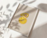 Disco Lemon Wall Art Print