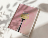 Pink Pasta Wall Art Print