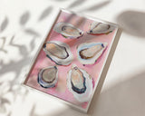 Pink Oyster Wall Art Print