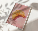 Croissant Wall Art Print