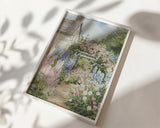 Flower Garden Wall Art Print