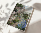 Flower Garden Wall Art Print