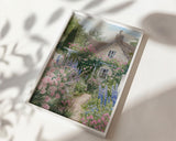 Flower Garden Wall Art Print