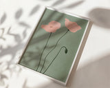 Poppy Flower Wall Art Print