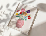 Poppy Flower Wall Art Print