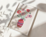 Poppy Flower Wall Art Print