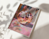 Pink Disco Wall Art Print