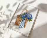 Hydrangea Wall Art Print