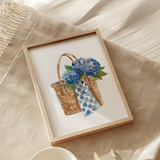 Hydrangea Wall Art Print