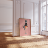 Pink Cocktail Wall Art Print