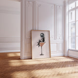 Martini Wall Art Print
