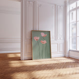 Poppy Flower Wall Art Print