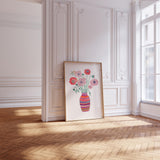 Poppy Flower Wall Art Print