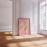 Pink Pasta Wall Art Print