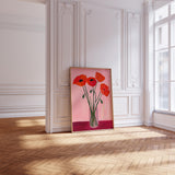 Poppy Flower Wall Art Print