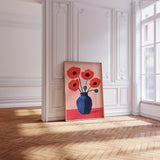 Poppy Flower Wall Art Print