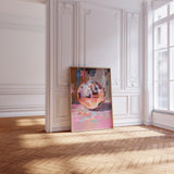 Pink Disco Wall Art Print