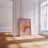 Croissant Wall Art Print