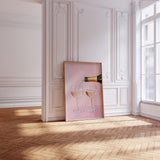 Champagne Wall Art Print