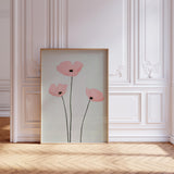 Poppy Flower Wall Art Print