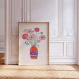 Poppy Flower Wall Art Print