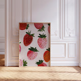 Strawberry Wall Art Print