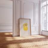 Disco Lemon Wall Art Print