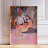 Pink Disco Wall Art Print