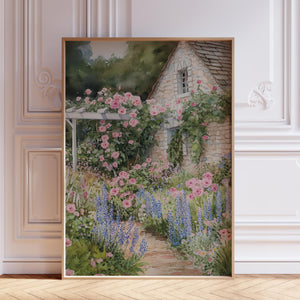 Flower Garden Wall Art Print