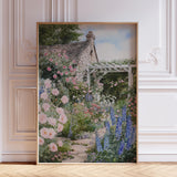 Flower Garden Wall Art Print