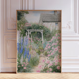 Flower Garden Wall Art Print