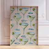 Dirty Martini Wall Art Print