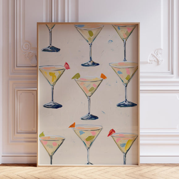 Cocktail Wall Art Print