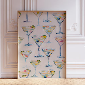 Cocktail Wall Art Print
