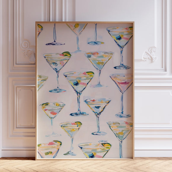 Cocktail Wall Art Print