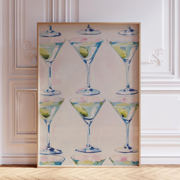 Cocktail Wall Art Print
