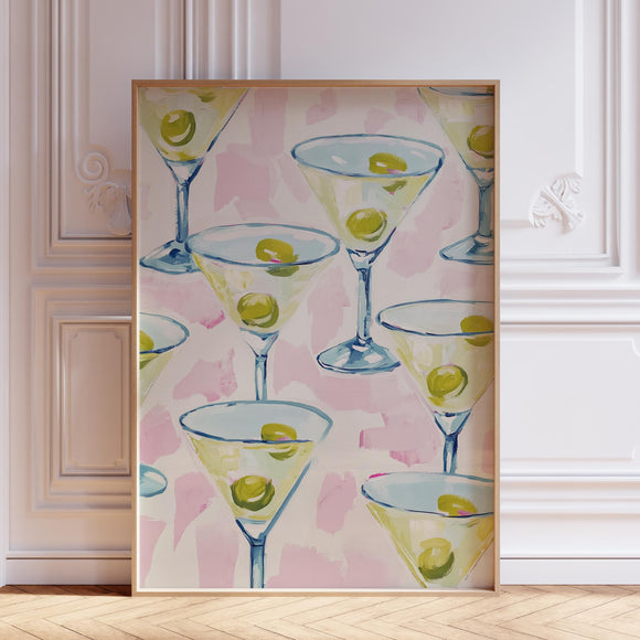 Cocktail Wall Art Print
