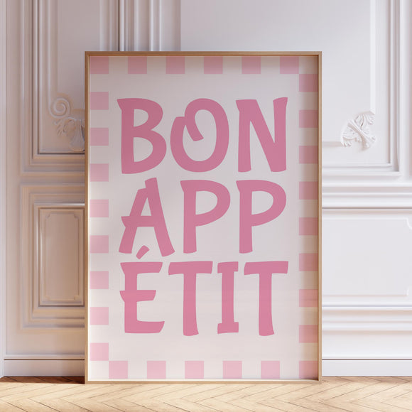 Bon Appetit Wall Art Print