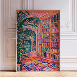 Bookshelf Wall Art Print