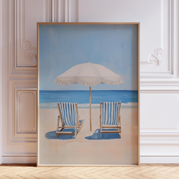 Beachy Wall Art Print