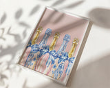 Pink Champagne Wall Art Print