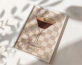 Espresso Martini Wall Art Print