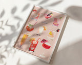 Pink Cocktail Wall Art Print