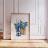 Hydrangea Wall Art Print