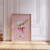 Dirty Martini Wall Art Print