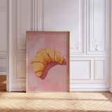 Croissant Wall Art Print